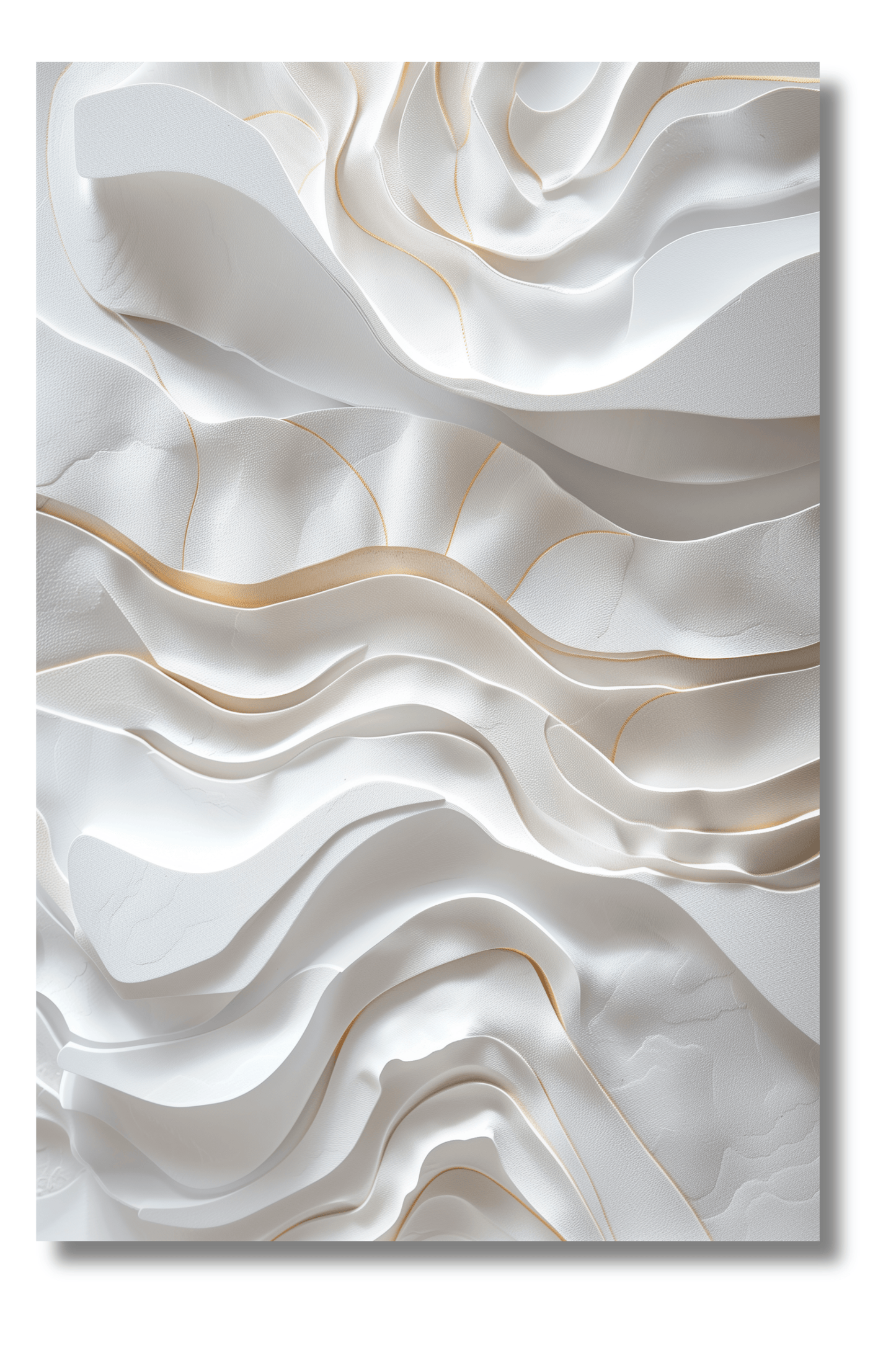 Textura Orgánica de Ondas – Composición Abstracta Elegante