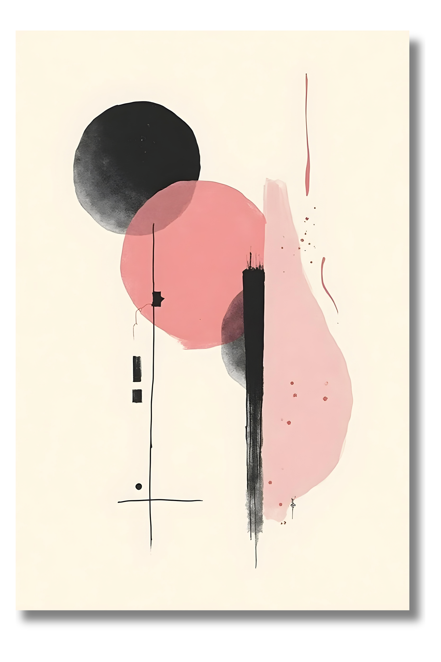 Verticalidad Equilibrada en Sumi-e – Arte Japones Moderno