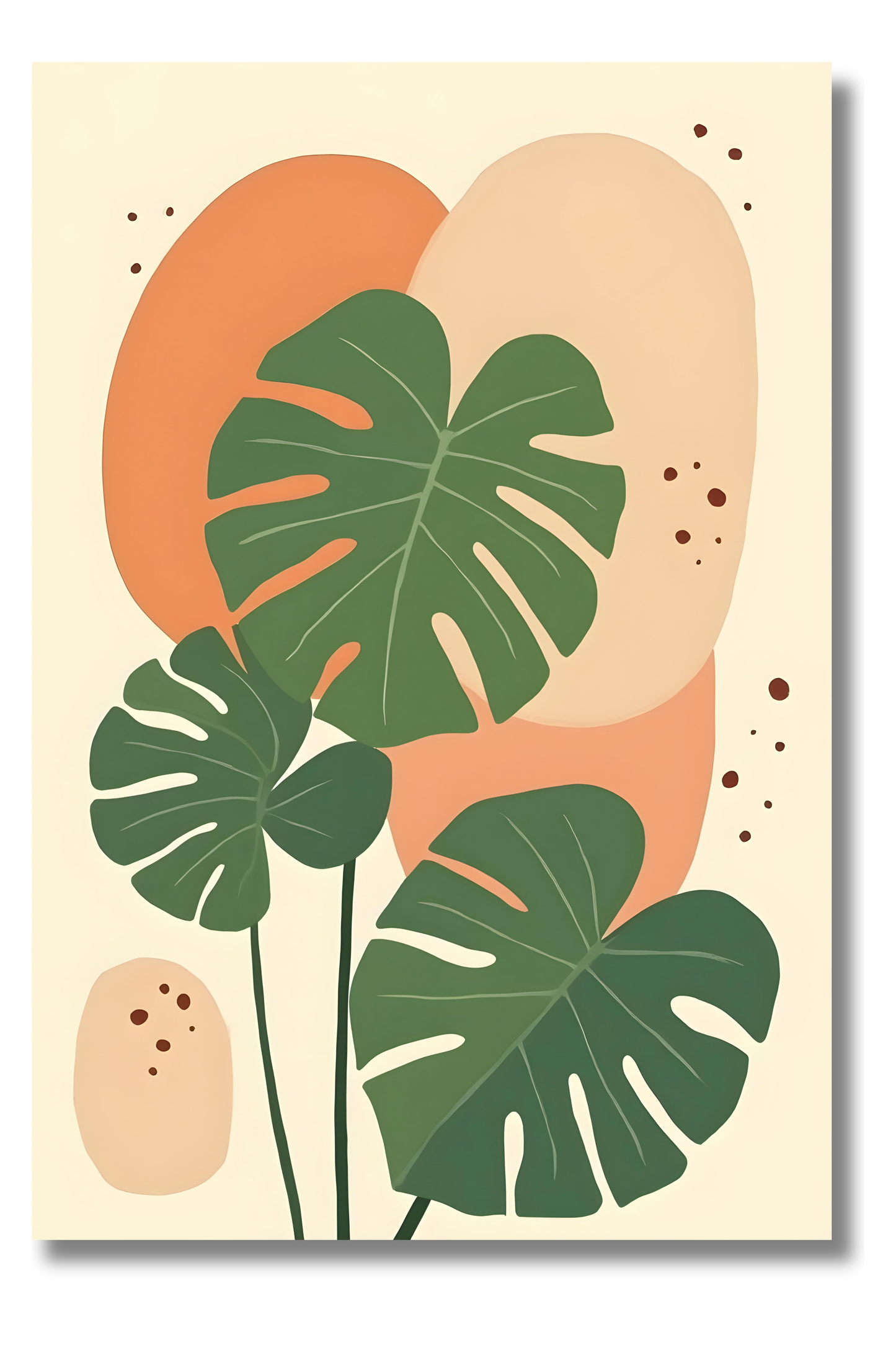 Composición de Plantas Tropicales Modernas – Estilo Nórdico Natural