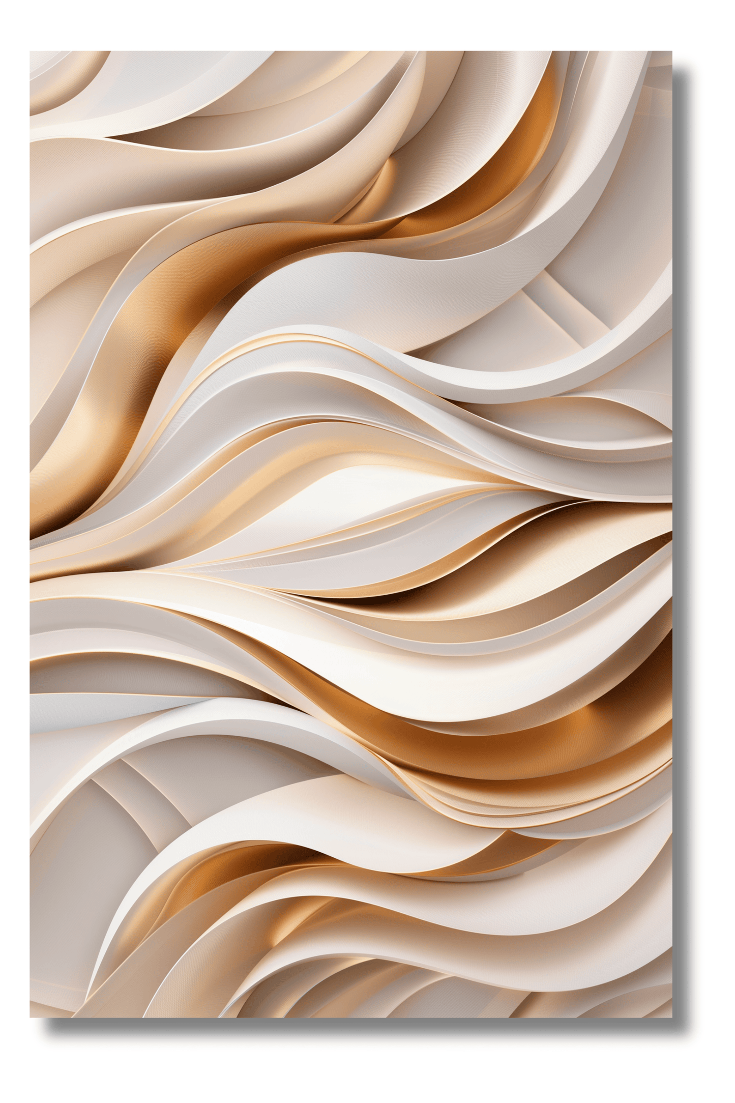 Movimiento Suave en Superficie Abstracta – Cuadro Moderno