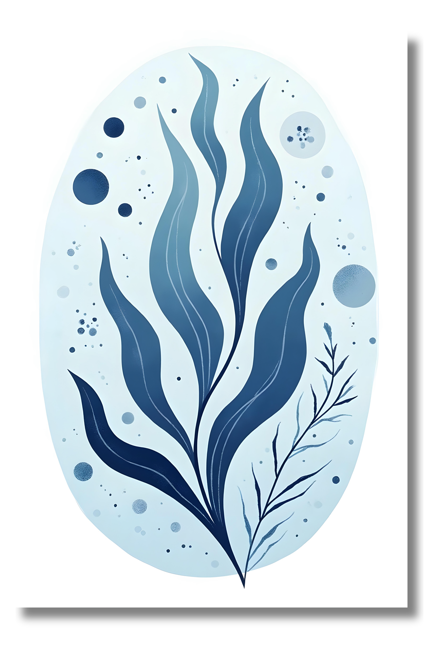 Diseño de Hojas Marinas – Estética Boho Natural